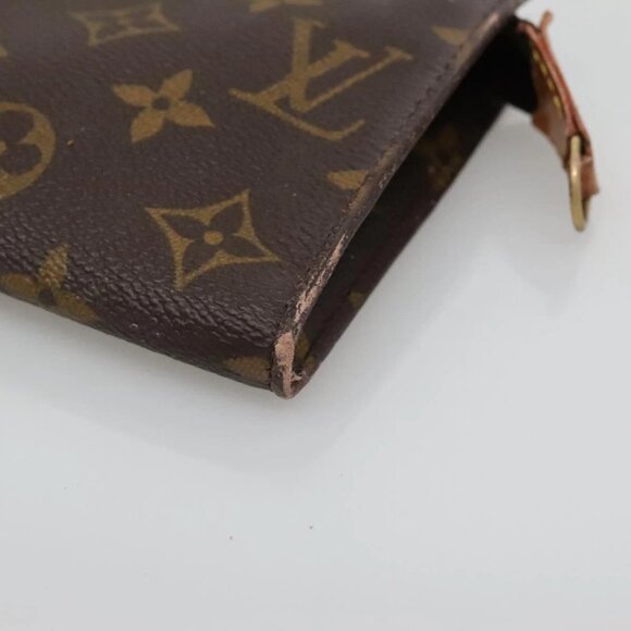 LOUIS VUITTON Monogram Bucket GM Accessory Pouch LV Auth 134564 - Picture 13 of 16